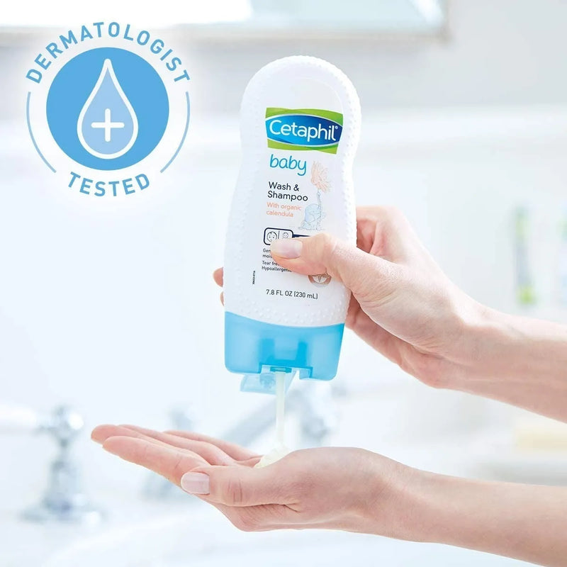 Shampoo Jabon Cetaphil Bebe Baby Wash Shampoo Hipoalergenico