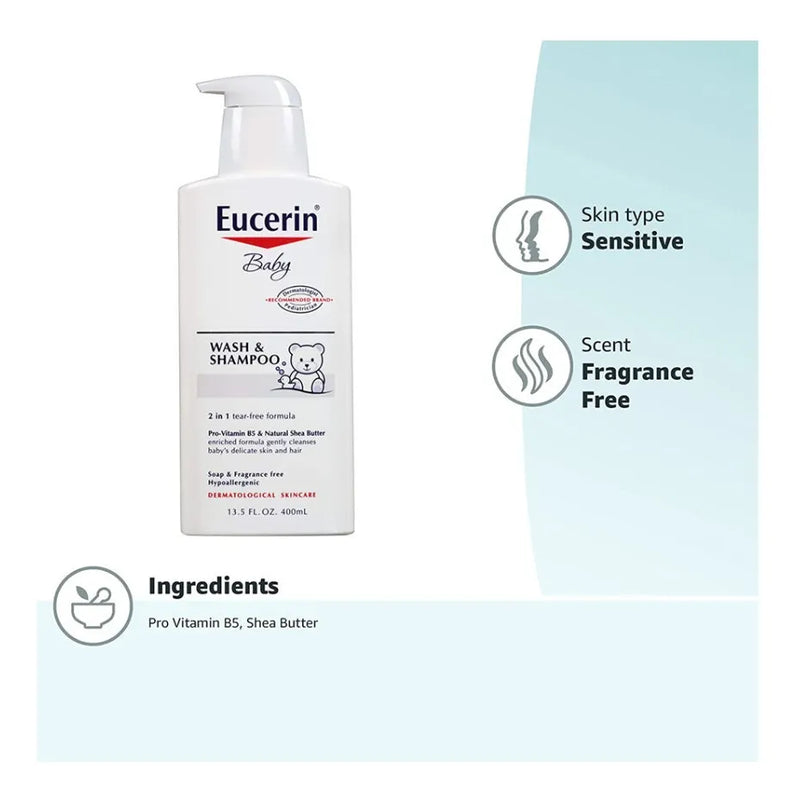 Eucerin Baby Shampoo Para Bebé