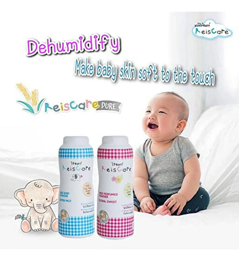 Talco Para Bebés Aroma Floral 100% Libre De Talco 4 58 Oz Pi