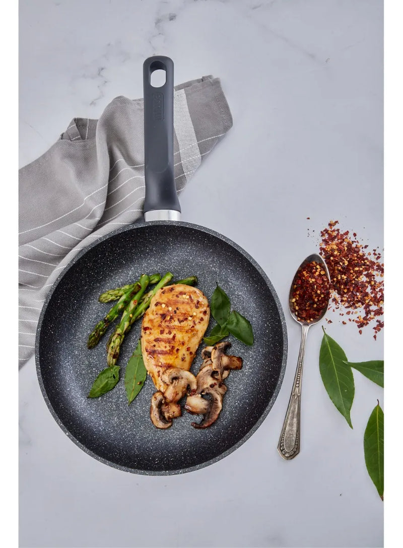 Plancha Imusa Gusto 28cm Redondo Gris