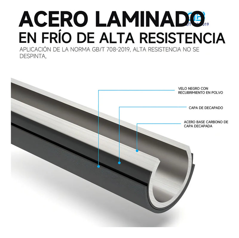 Soporte Pantalla Gc P6 Tv Ajustable Reclinable 45-75 45.5kg Color Negro