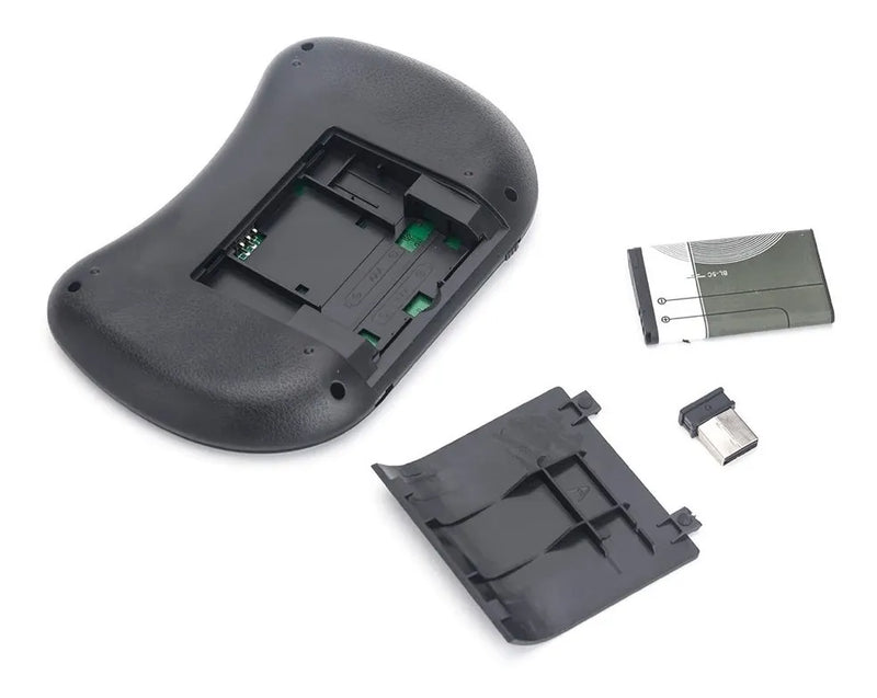 Teclado Control Remoto Air Mouse Para Smart Tv Box Android Negro