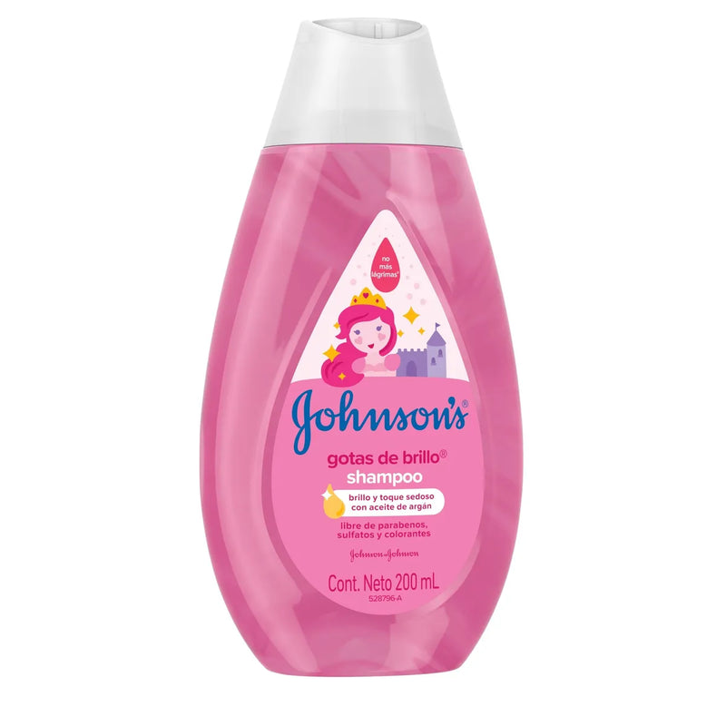 Shampoo Infantil JOHNSON'S Gotas de Brillo 200 ml