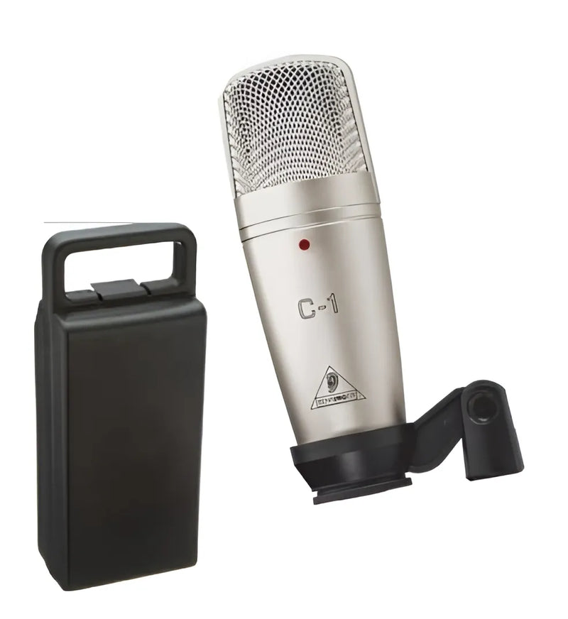 Behringer C1 Microfono Condensador De Estudio Color Plata