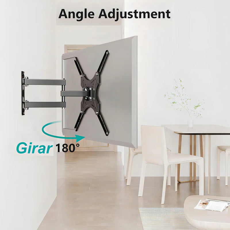 Soporte Auxamy X-400 Soporte De Pared Para Tv/monitor De 15 A 55 Negro