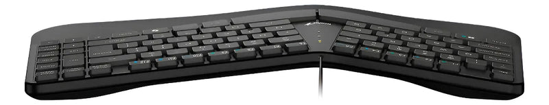 Teclado Genius Ergo Kb-700 Teclado Negro Idioma Español Latinoamérica