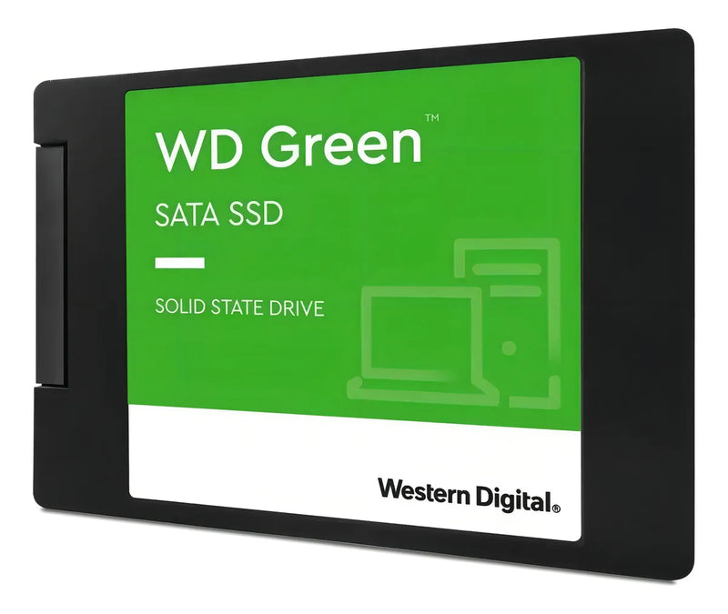Disco sólido SSD interno 1TB Western Digital WD Green WDS100T3G0A verde 545MBs