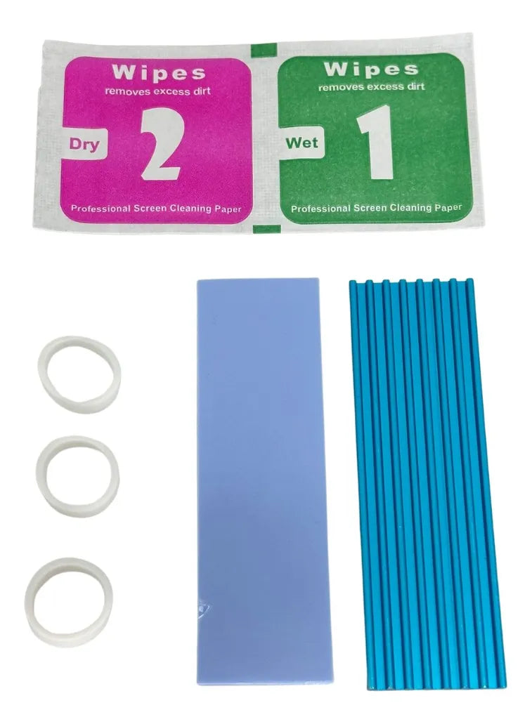 Kit Disipador M2 Aluminio Con Thermal Pad Memoria Nvme M.2
