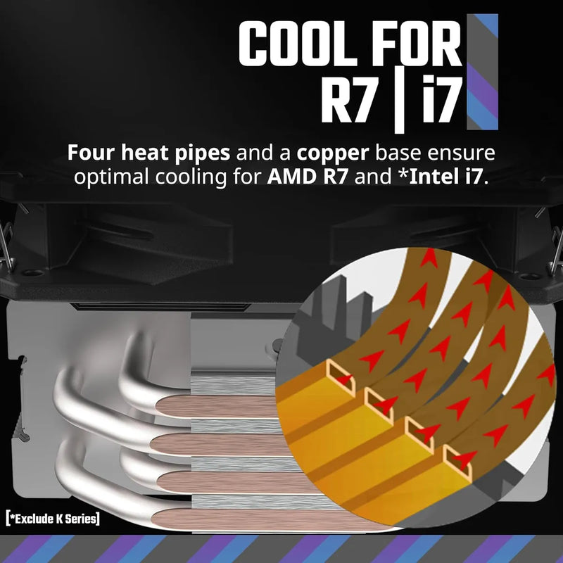 Disipador Cooler Master Hyper 212 Spectrum V3 Argb