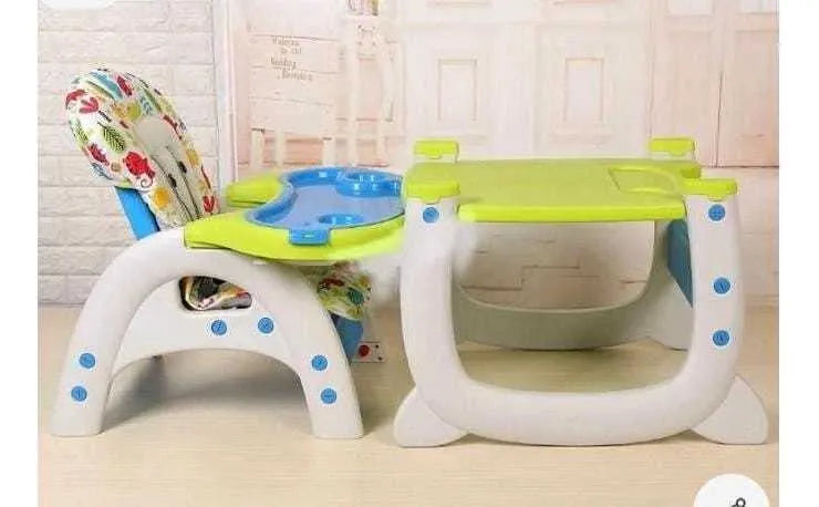 Silla Comedor Para Niños Verde
