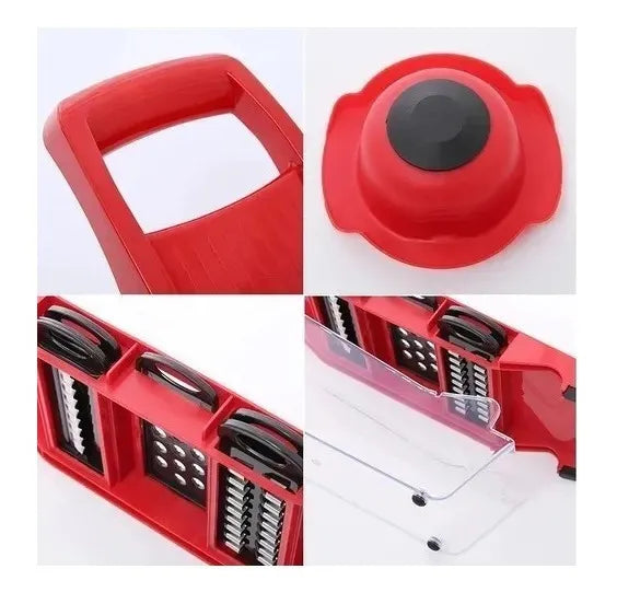 Ayudante Cocina Rallador/cortador Verduras Mandoline 6 En 1