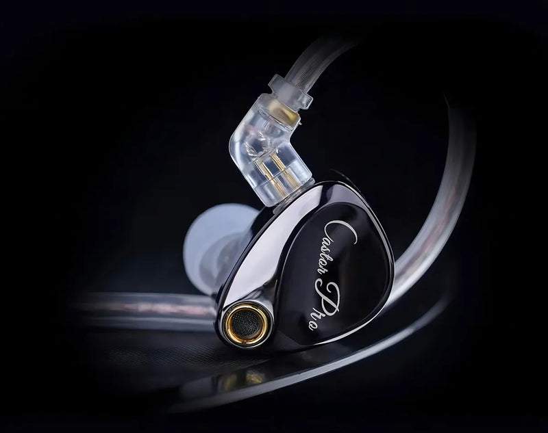 Auriculares KZ CASTOR PRO Bass Version Negro