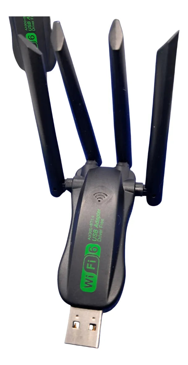 Icaning Ax900 Wifi 6 Adaptador Usb Bt Gigabit 4 Antenas