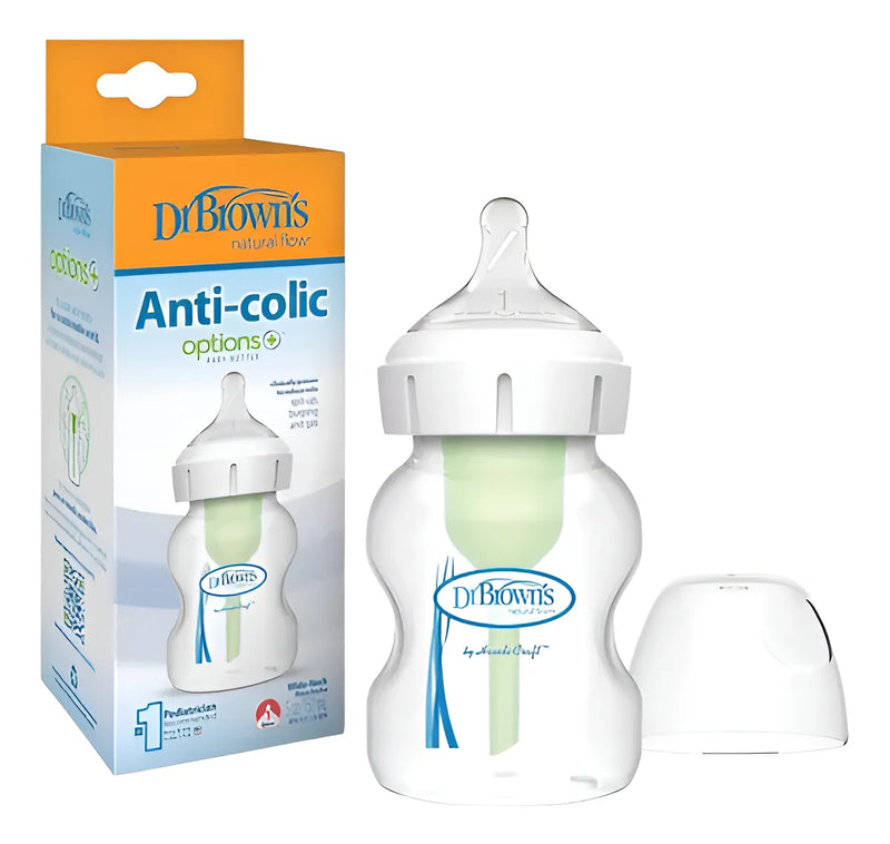 Biberon Boca Ancha Op+ 5oz 150ml +0m En Caja