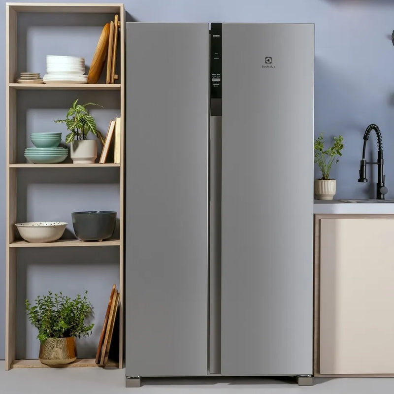 Nevecón Electrolux Inverter No Frost 530l Ersa53v3hvg Silver