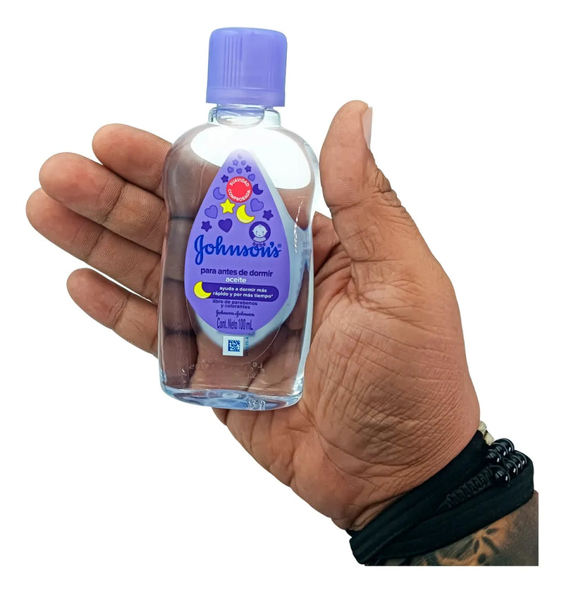 Aceite Johnsons Baby Antes Dorm