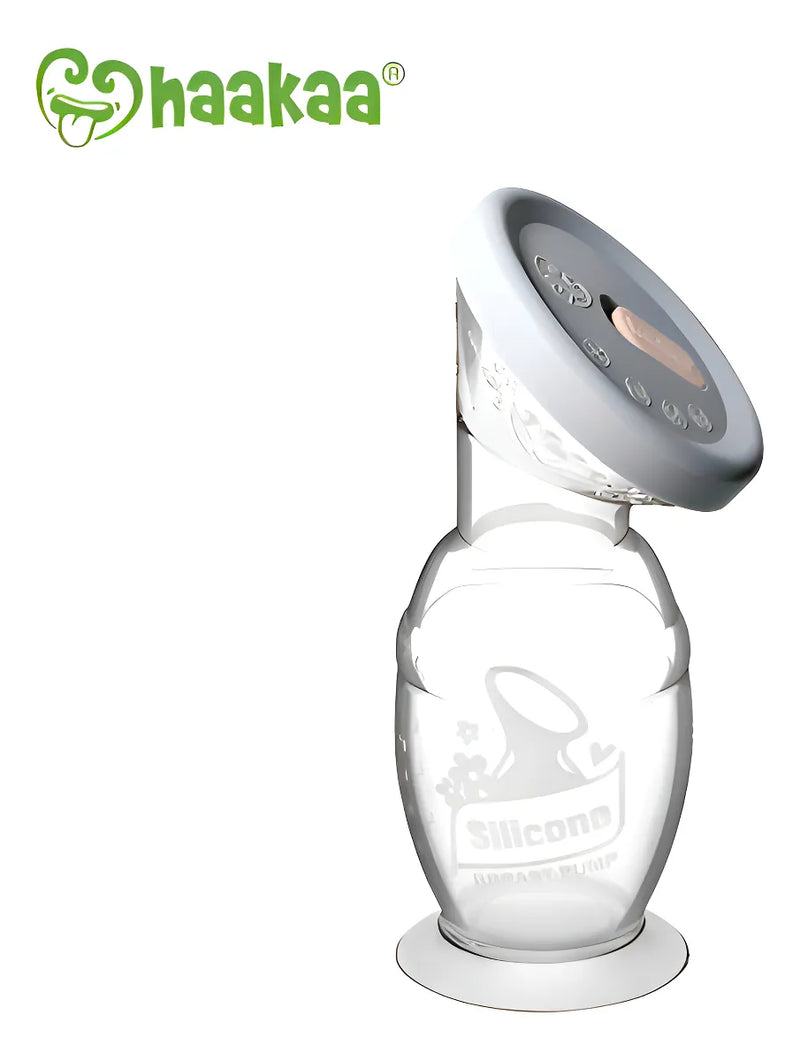Excelente Extractor De Leche Materna Haakaa 150 Ml Con Tapa