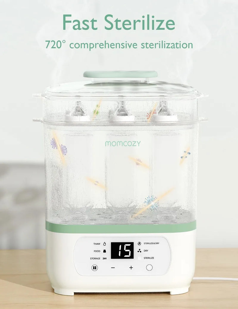 Esterilizador Eléctrico 8 En 1 Para Biberones Y Accesorios D