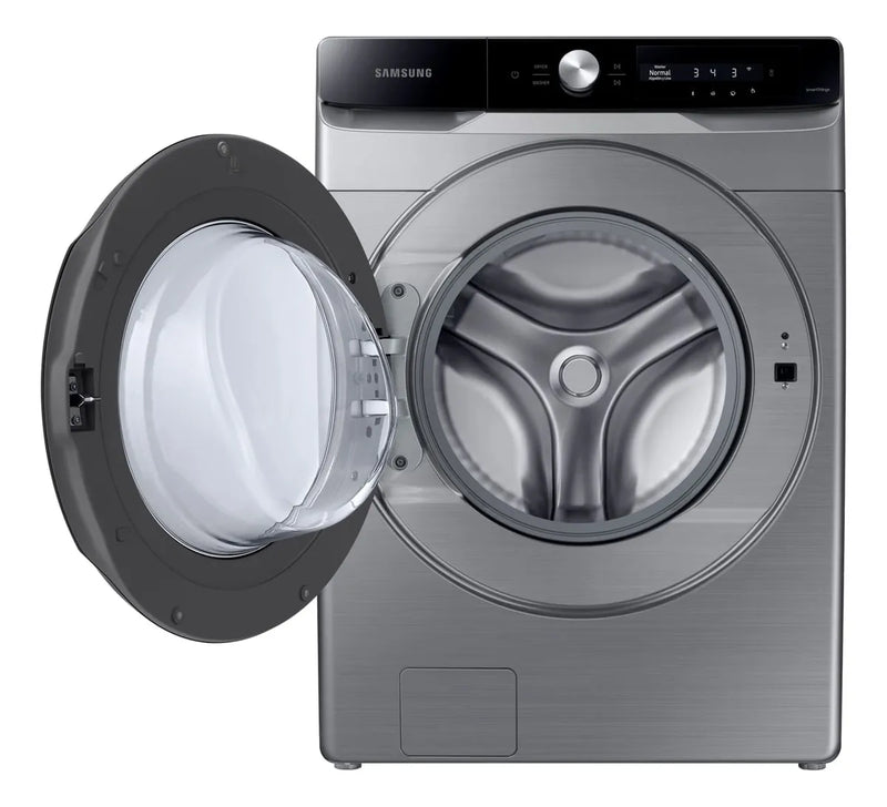 Lavadora Samsung 22 Kg Multicontrol Gris | Wf22c6400ap Gris