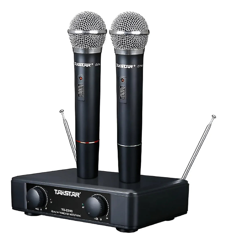 Microfono Inalambrico Vhf Doble De Mano Takstar Ts2200
