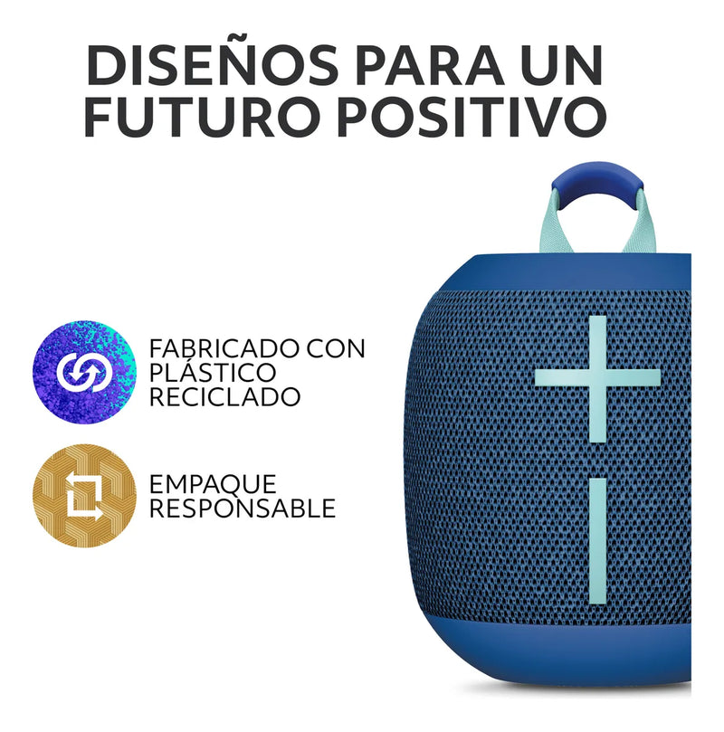 Ultimate Ears Wonderboom 4, Parlante Bluetooth Azul