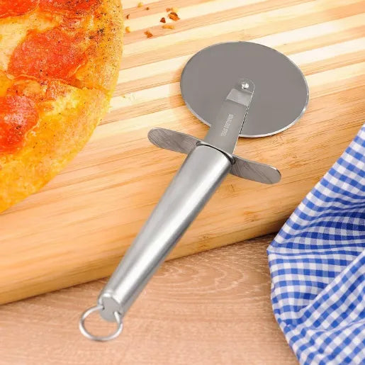 Cortador Jc Pizza Acero Inoxidable Plateado