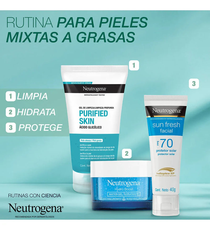 Protector Solar Facial Sunfresh Fps 70 - Neutrogena