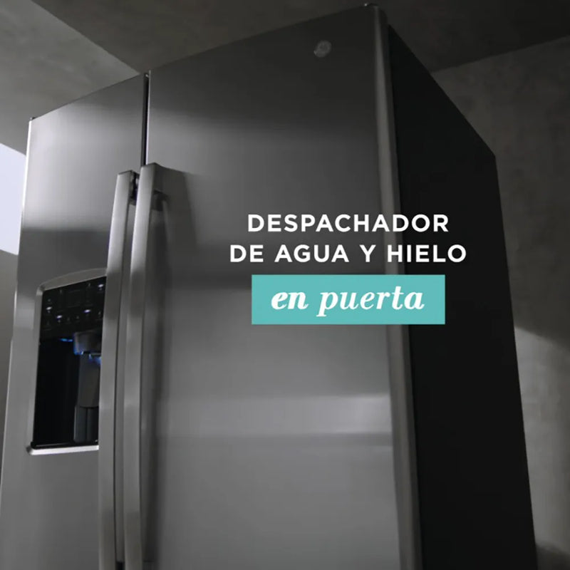 Nevera Mabe Refrigeración PQL22LEKFSS color inox con capacidad de 615L