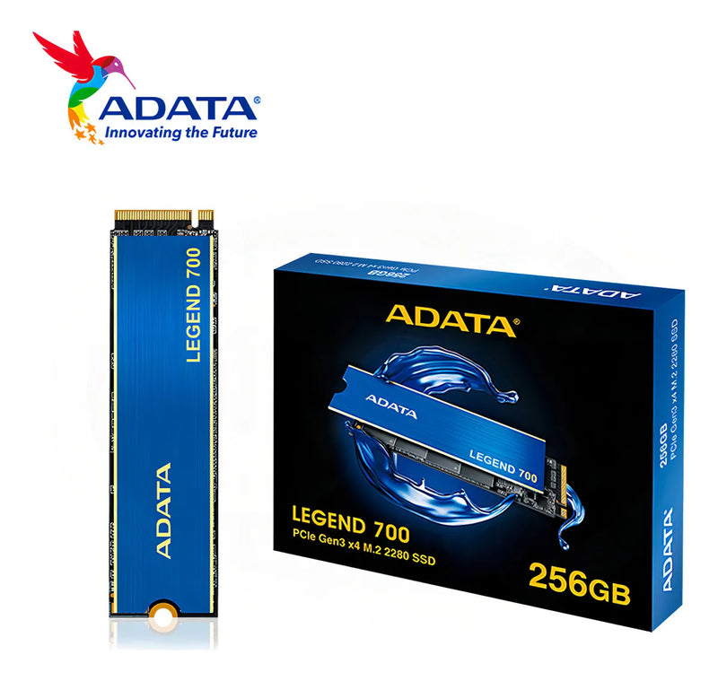 Disco Ssd Adata 256gb Legend 700 Pcie Gen3 X4 M.2 2280 Color Azul