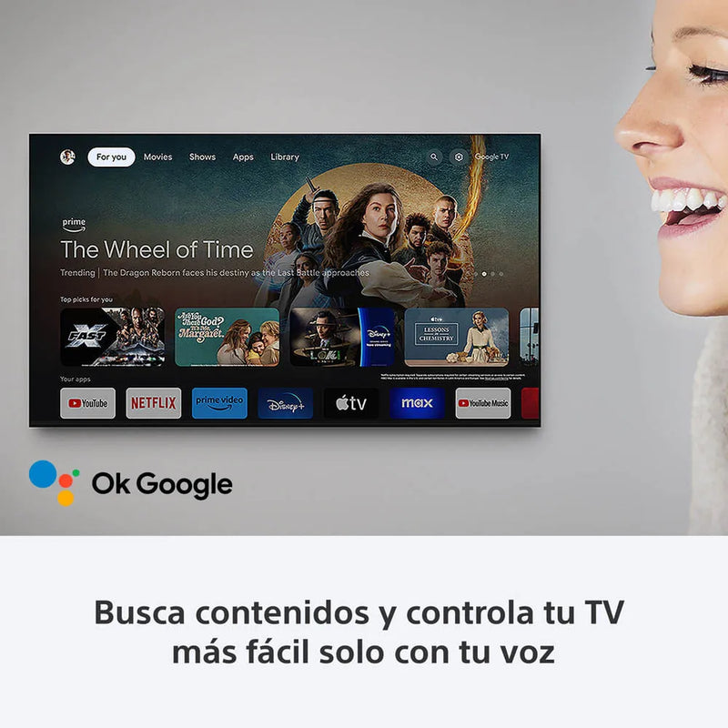 Pantalla Sony Bravia 5 Mini Led Y Dolby Atmos K-55xr50