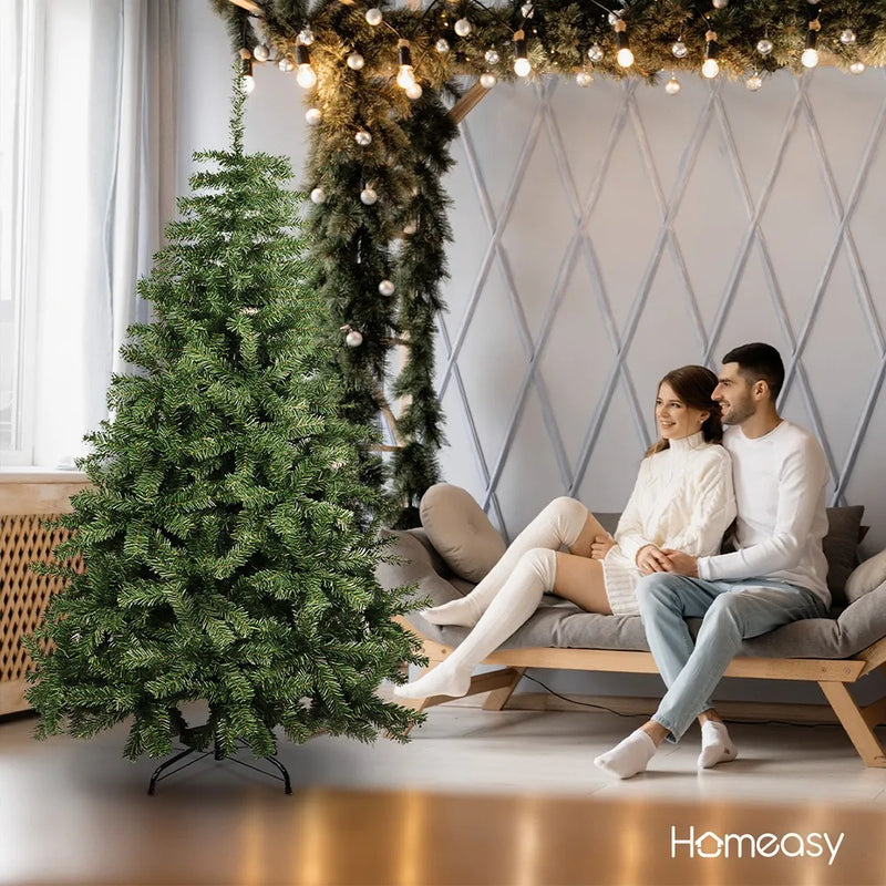 Árbol De Navidad Artificial 1.70 M Alta Calidad Color Verde