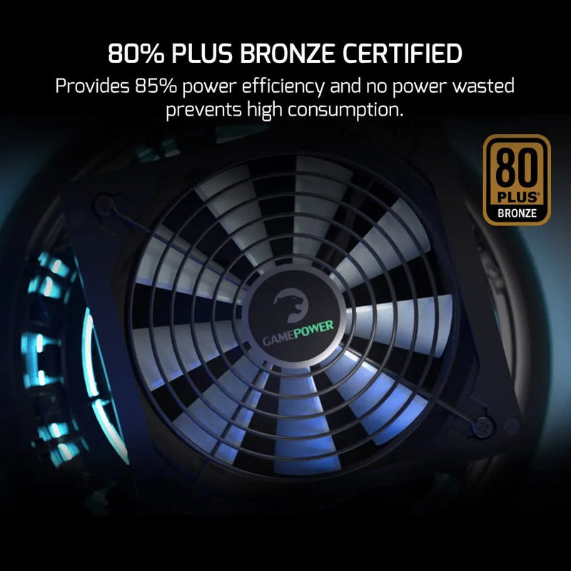 Fuente De Alimentación Para Pc Gamepower Gp-750 750w 80 Plus