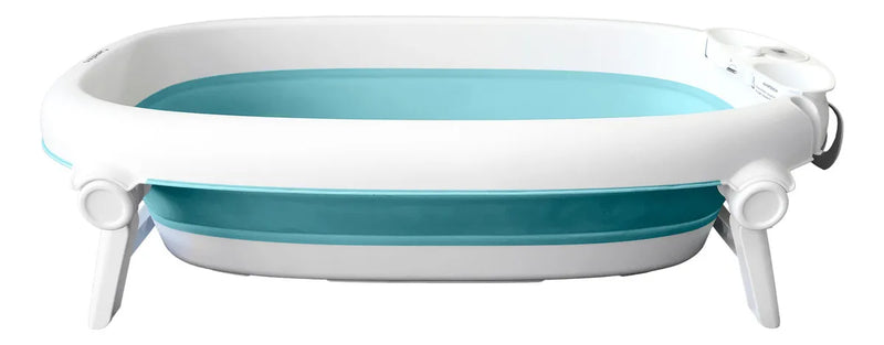 Bañera Para Bebe Carestino Hawaii Aguamarina Con Soporte