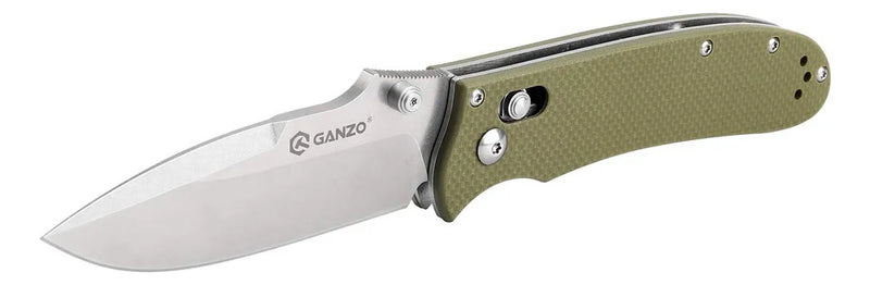 Ganzo D704-gr Cuchillo Plegable De Bolsillo D2 Hoja Abatible
