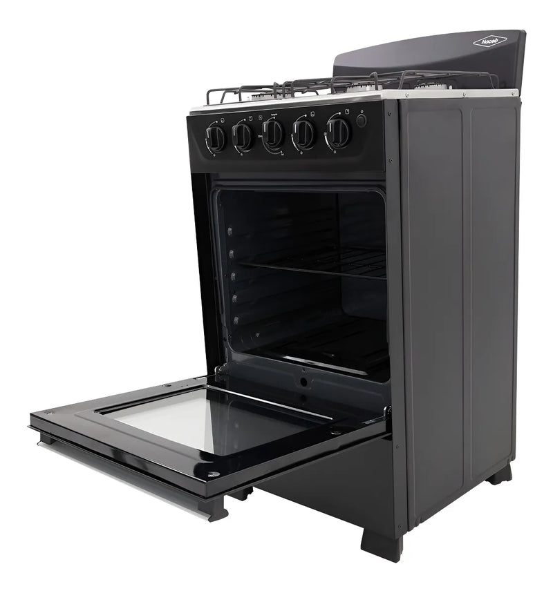 Estufa Romero Torre Haceb 50 Cms Gas Natural Negra Color Negro