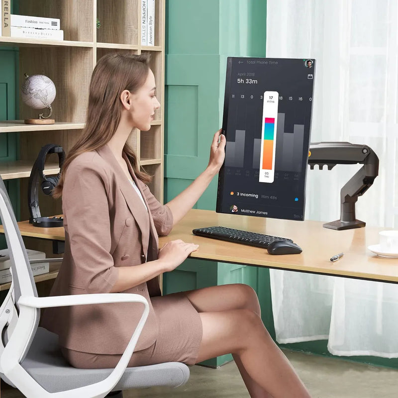 Soporte Monitor North Bayou Nb F80 Ergonomico