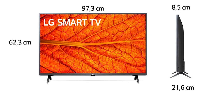 Televisor Lg 43 Pulgadas (109 Cm) Led Full Hd Smart Tv Webos
