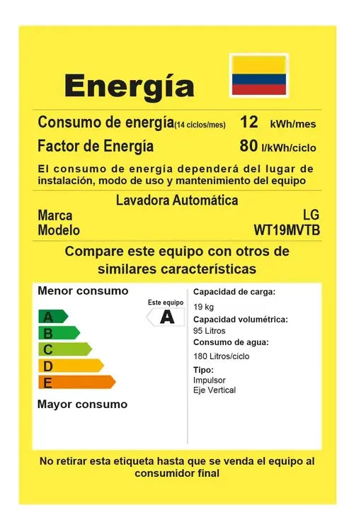 Lavadora Lg 18kg Smart Inverter Turbodrum Gris Wt18dvtb Negro