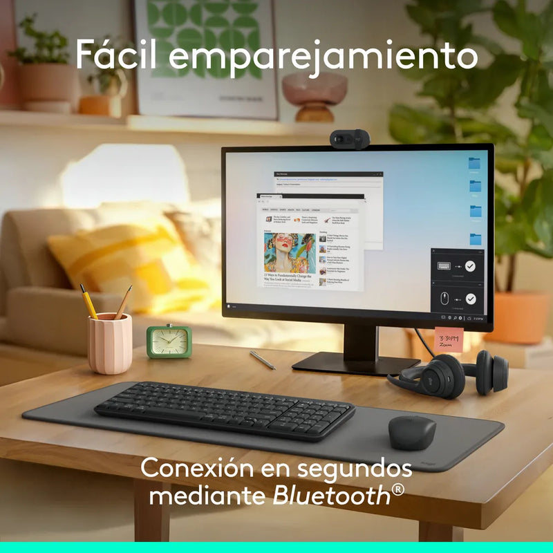 Teclado Inalámbrico Bluetooth Logitech K250 Negro