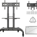 Rack De Pedestal Para Tv De 32 A 70 Nb Ava 1500 60 1p Color Negro