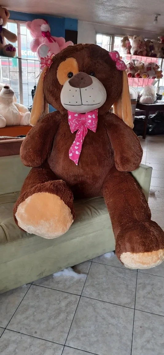 Perro Gigante De 2 Metros + Envio+ Perfumado + Moño Regalo