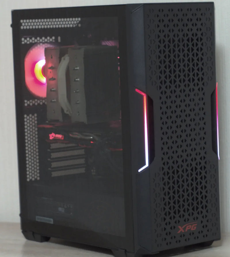Chasis Atx Xpg Starker Air Mid-tower Black 2 Fans Negro
