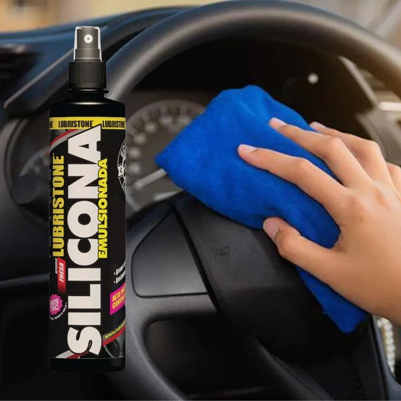 Silicona Brillo Protección Lubristone Aroma Vainilla + Cera Neutro