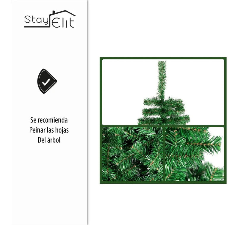 Árbol De Navidad Artificial 1.70 M Alta Calidad Color Verde