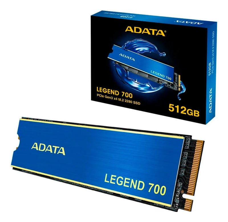 Disco Estado Solido Adata Legend 700 512gb M.2 Azul