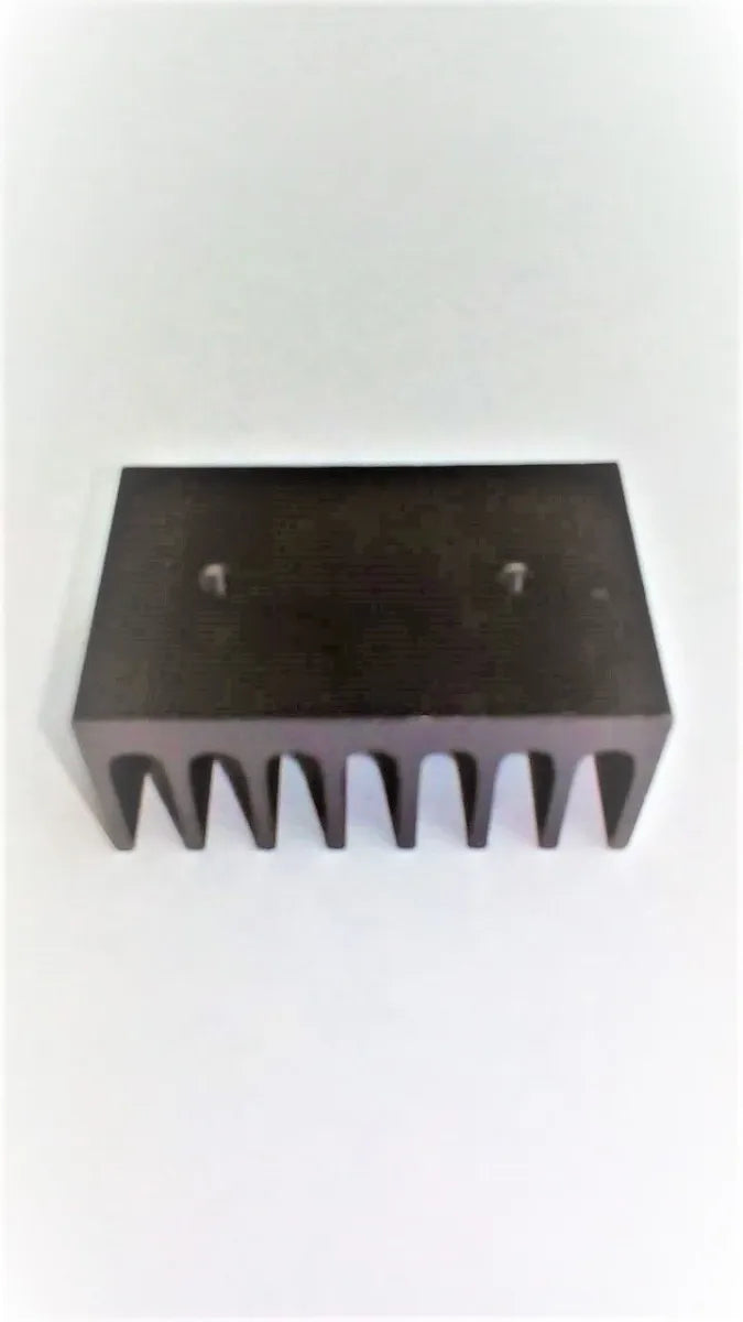 Disipador De Calor Acanalado, Aluminio Diversas Aplicaciones