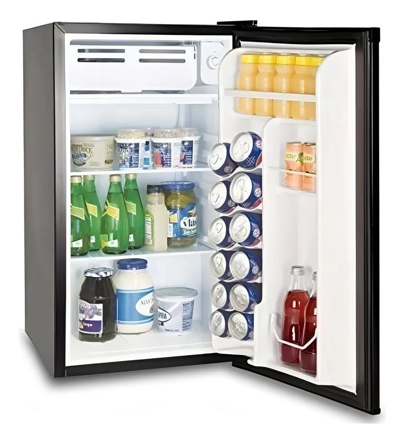 Nevera frigobar Frigidaire EFR331 color negro con capacidad de 91L