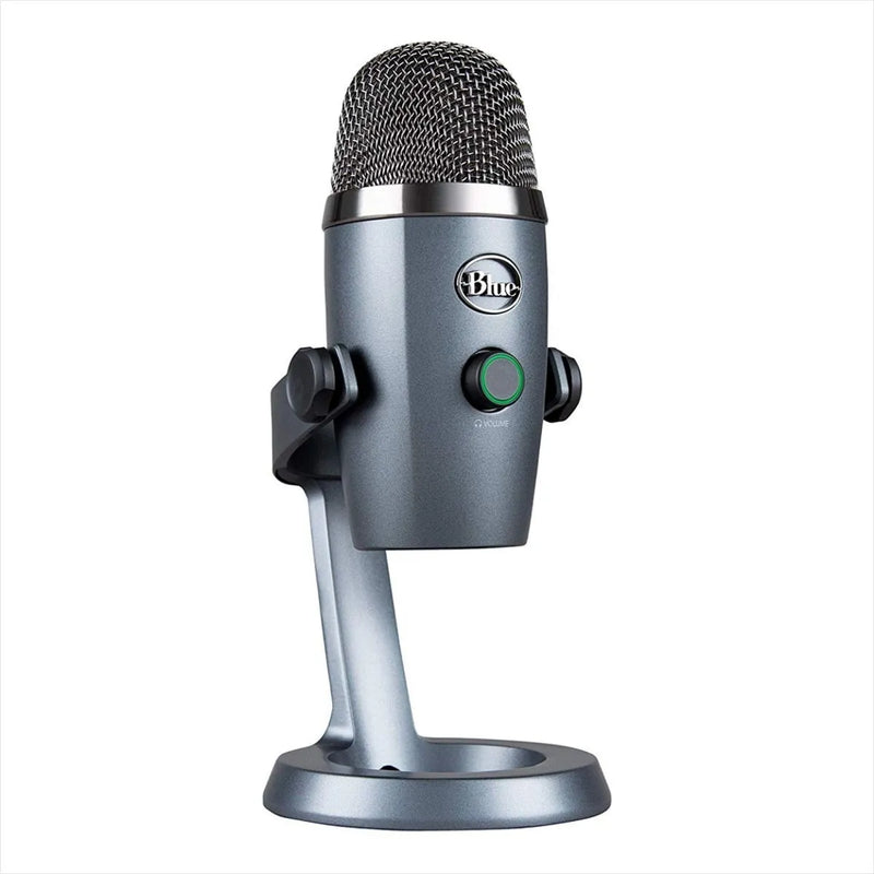Micrófono Blue Yeti Nano Condensador Omnidireccional color shadow greyS