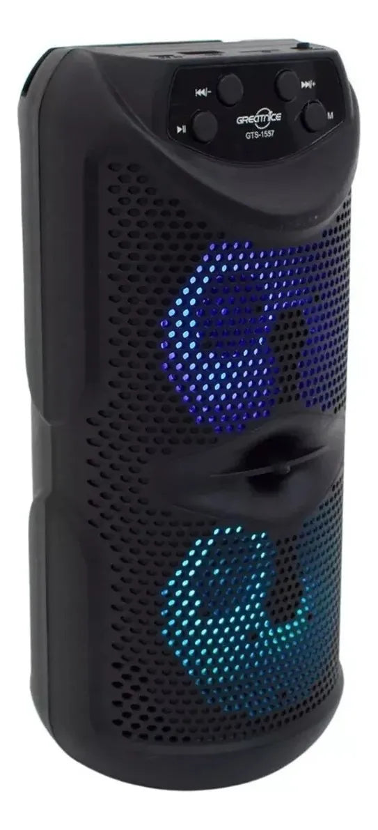 Parlante Portatil Greatnice Bt 2x3 Gts-1557