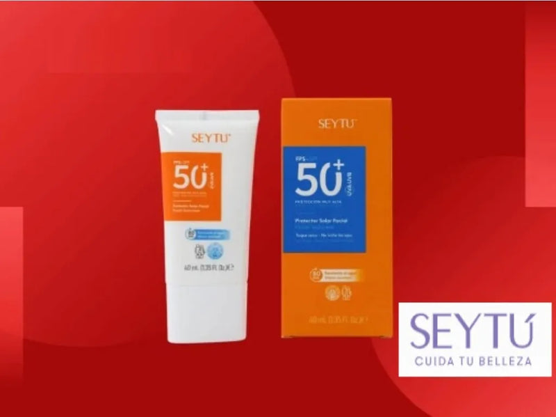 Protector Solar Facial Seytú Fps 50 Invisible Crema